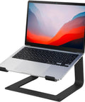 Built To Last Durable Metal Laptop Stand For Desk 10 To 16 Inch Laptops Portable Riser With Adjustable Height Notebook Holder