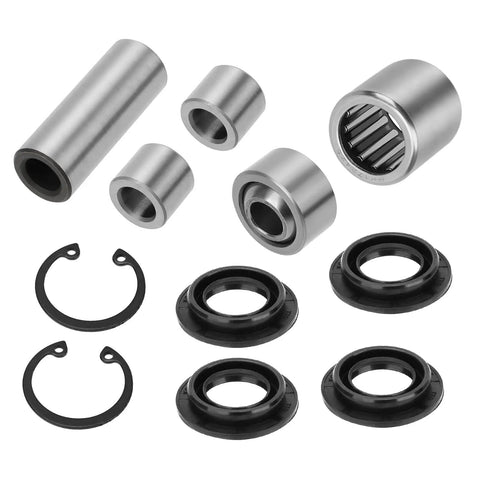 Front Upper And Lower A Arm Bearing Seal Shaft Rebuild Kit For ATV Front Suspension DIY Friendly 1 Side Fits Kawasaki KFX450R