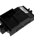 Dead On Fit Straight Up Reliable Air Conditioning Blower Motor Control Module for General Motors Trucks and Cargo Vans from side angle showing terminal connections.