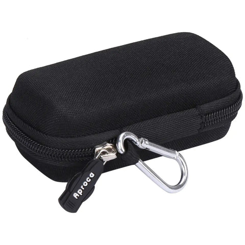 Bosch Blaze Pro 165 Ft Laser Measure Case Only With Durable Portable Storage Bag in black fabric with carabiner clip.