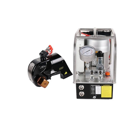 Heavy Duty Hydraulic Torque Wrench Two Point Five Inch Square Drive Delivers 26447 Nm Of Straight Up Power with hydraulic pump and control.