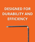 MultiMaster Replacement Allen Wrench Key For Blade Changes, Pro Grade Spare Part, Durable Precision Fit steel wrench on orange background