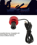 HD 2MP Electronic Eyepiece For Telescopes And Microscopes With USB Port 1.25 Inch Digital Eyepiece Camera next to USB cable