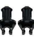 Throttle Lever Linkage Swivel Bushings 2 Pack, Heavy-Duty Abrasion-Resistant Nylon, For Mercury Marine Outboard Sport Jet MerCruiser Remote Control And Steering System, Replaces 23-932481 8M0215006 product image displaying both bushings close-up.