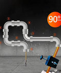 Cable Threading Tool For Drill Compatibility For Electricians That Lets You Pull Wires Through Walls And Ceilings In Homes And Light Commercial Projects With Smooth Operation No Sweat Setup And Hassle Free Performance, hollow steel shaft for 3-6mm cables