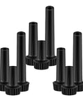 Upgrade Your Lights With This Awesome 9 Pack Of Replacement Lamp Switch Knobs Made From Durable Plastic That Fits Most Socket Handles For A Super Easy Diy Rotary Turn Fix That Keeps Things Running Smooth And Style Like You Want. black plastic lamp switch knobs set, 9 pack