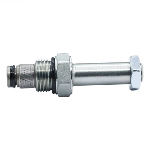 Side view of Solenoid Operated Spool Cartridge Valve SV08-20-0-N-00 Heavy Duty 2 Way Normally Closed Hydraulic Poppet Type Screw In