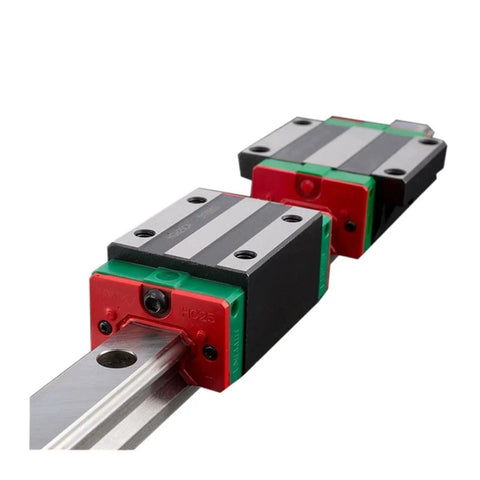 Top Notch High Precision Linear Guide Rail Kit With Two Hgr30 Rails From 250mm Up To 1100mm Plus Four Hgh30ca V-Slot Carriages For Smooth Fast Motion And Heavy Loads Without The Hassle. linear rail carriage blocks on HGR30 rail