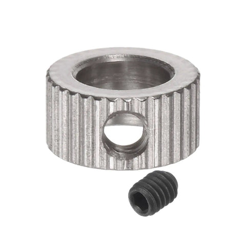 Set Screw Shaft Collars 6.05mm Bore, 10mm OD, 5mm Wide Pack Of 10 Go-To Nickel Plated Carbon Steel Wheel Stopper Collars