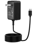 Micro USB AC/DC Charger For Approach R10 Golf Launch Monitor With 5V Power Supply Cable, showing coiled cord and plug