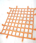 Heavy Duty Hanging Net For Industrial Lifting And Logistics 2x2M With 15cm Mesh 2T Load Capacity Durable Polyester Webbing