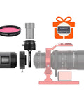 Deep Sky Imaging Kit With Off-Axis Guider For Astronomy components including TEC cooled camera, filter drawer, and focuser setup