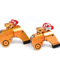 Heavy Duty Manual Hydraulic Torque Wrench With 360 Swivel Head And Precision Square Drive, gold torque tools for mechanics.