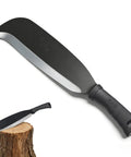 16 Inch Heavy Duty Forged Carbon Steel Machete For Cutting Trees And Dense Brush Double Edge Blade 1.5 Lb Brush Axe Alternative