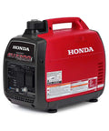 Smooth Operator 2200 Watt Portable Inverter Generator 120 Volt Output Featuring Smart Co Minder Safety Technology in bold red.