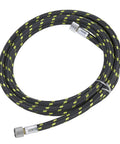 Super Chill Hella Flexible Braided Air Hose And Durable Rubber Tube With Spray Pen Adapter for Zero Kink Airbrush Extension 6 feet long