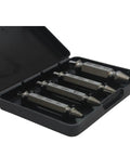 Damaged Screw Remover Kit 4 Piece HSS Drill Bit Extractor Set For Stripped Screws Bolts Nuts And Hex Fasteners No More Stripped