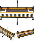 Pro Level 24 Inch Dovetail Jig Kit For Dead Nuts Accurate Woodworking Joints with steel and aluminum material.