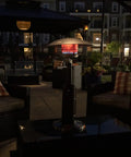 Tabletop Patio Heater With Adjustable 8,000 To 11,000 BTU Heat Heats Up To 275 Sq Ft Runs On 1lb Propane Tank Not Included