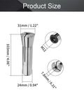 Diagram of R8 Precision Round Spring Collet 5/16 Inch Mill Chuck Holder With M12 Thread showing dimensions and features.