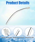 Two Pack S3003LWES Smoke Alarm Replacement Wire For 120V Alarms OEM Grade Replacement Lead That Fits 120V Smoke Detectors Easy Install Durable 2 Pack Kit For Home Safety And Security shown with product details.