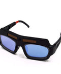 Auto Darkening Welding Goggles Mask Solar Powered Safety Glasses With PC Lens UV Protection Anti Fog Eye Shield