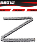 Drive Chain 102 Link With Chain Breaker For 50cc To 125cc 4 Stroke Dirt Bikes ATVs Quad Go Karts Heavy Duty Replacement Chain in Z shape