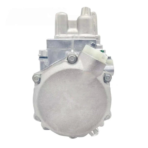 Premium Electric Ac Compressor Engineered For Renault Zoe Ev Climate Control high output cooling system front view showcasing the design and details.