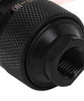 Close-up of Heavy Duty Air Die Grinder 30000 RPM Workhorse Pneumatic Polishing Tool's textured grip and threaded connector.