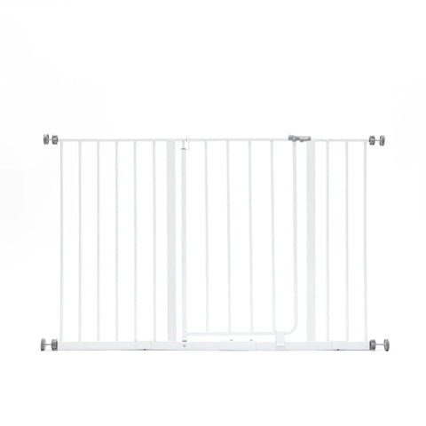 Easy Open Extra Wide Baby Gate For Doorways Hallways And Bottom Of Stairs 29 To 47 Inches Pressure Mounted Safety Gate For Babies Toddlers And Pets