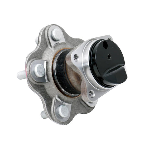 Rear Wheel Bearing Hub Assembly For 2013 2019 Nissan Sentra 5 Lug Rear Left Or Right OE Replacement visible in close-up view.