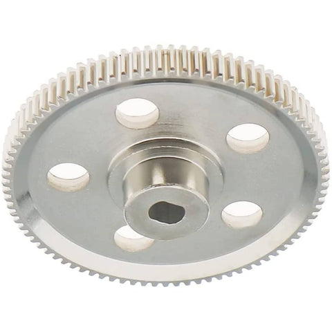 Gen7 Upgrades 45 Hardened Steel Beefy Spur Gear 87T For RC Hobby Cars Everest 10 Pro Sport Upgrades Silver Finish