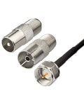Connectors for Magnetic Base FM Radio Antenna and AM Loop Antenna for Indoor Home Stereo Receivers With Bluetooth HD Radio Ready Tuner