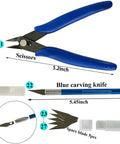 32 Piece DIY Model Tool Kit For Dollhouse Miniatures And Hobby Building Essential Craft Tool Set with pliers and knife blades