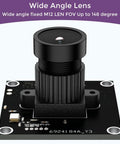 Dope High Speed Global Shutter USB Camera Module with 1MP OV9281 Mono Sensor featuring wide-angle M12 lens.