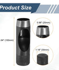 Leather Hole Punch 25mm Hollow Round Puncher Cutter Carbon Steel Pro Grade Tool For Belts Watch Bands Gaskets DIY Craft
