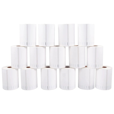 3300 Direct Thermal 4x6 Shipping Labels With Perforated White Paper And Strong Adhesive, 15 Rolls Of 220 Labels Each, No Ink Needed Printing