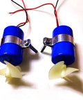 7.4V DIY RC Jet Boat Underwater Motor Thruster CW CCW 3-Blade Propeller Micro ROV Submarine Part 16800 RPM