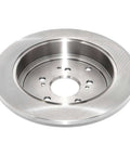 Pro Series Rear Solid Brake Rotor With Forged Flange Precise ABS Signaling Multi Lip Seals Superior Bearing Design And Induction Hardened Raceways For Smoother Vibration Free Braking front view
