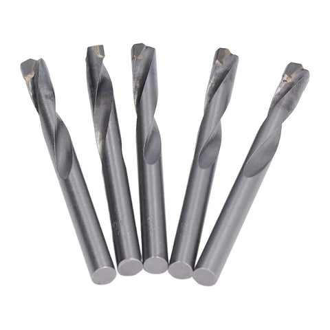 5 piece from 10 Piece Tungsten Steel Drill Bit Set For Engraving End Mills, 8mm Diameter, Straight Shank Bits, Ideal For PCB CNC Metal