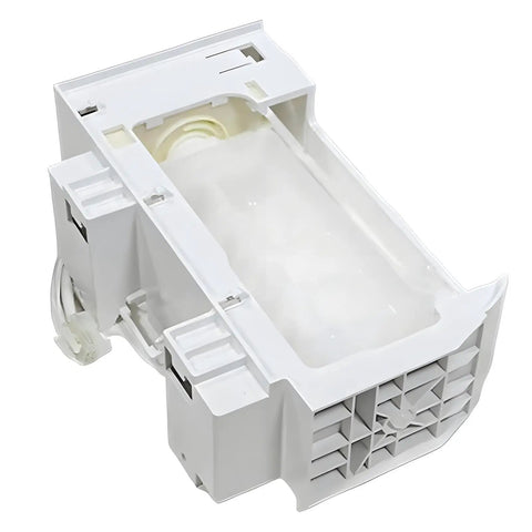 Replacement Ice Maker Assembly For W10873791 Fits W10760070 W10798411 W10847507 W11130444 W11646278 DIY Friendly Easy Install Ice Machine Kit For Refrigerator Accessories, white ABS