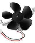 Range Hood Motor Replacement Kit 120V 60Hz 3000 1500 RPM Drop In Replacement With Eight And Five Eighths Inch Bracket And Six And A Half Inch Blade