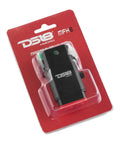 Badass 8 AWG Marine Fuse Holder With Waterproof Red Silicone Sheath And Solid Brass Terminals Includes Quick Install ATC Fuses shown in packaging.