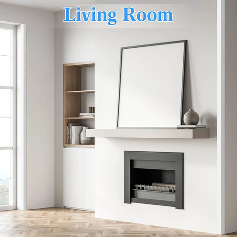 Tough As Nails Pack Of Ten Self Adhesive Vinyl Wall Corner Protectors For Zero Fuss Peel And Stick Mounting Solid Edge Guards To Shield Furniture Doors And Baseboards From Bumps And Scratches White in a contemporary living room setting