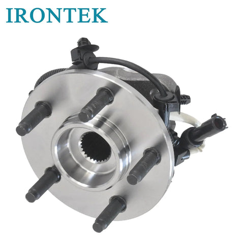 Front Wheel Hub And Bearing Assembly For Ford Ranger 2000 To 2002 XL XLT Edge And Mazda B3000 B4000 Base 5 Lug 4WD With ABS Two Piece Replacement Set
