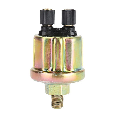 Universal Replacement Engine Oil Pressure Sensor Fits Aftermarket Gauges, 1/8 NPT dual-end design for easy installation.