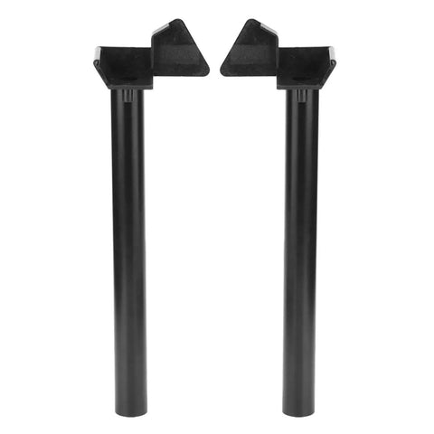 Compact Greenhouse Gutter Down Pipe Kit For Rainwater Drainage In PVC Aluminum System With Bracket Easy No Fuss Install Black Finish Perfect For Small Greenhouses And DIY Drainage Upgrades