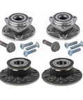 Built Tough Replacement Wheel Bearing And Hub Assembly For Audi Front And Rear Suspensions With 312 Mm Rotor And 85 Mm Bearing OEM parts with bolts.