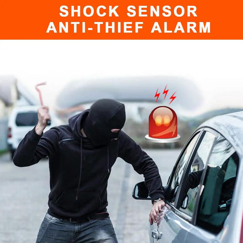 Illustration of anti-theft feature in Keyless Entry Security Alarm System With Remote Engine Starter And Push To Start Ignition Kit