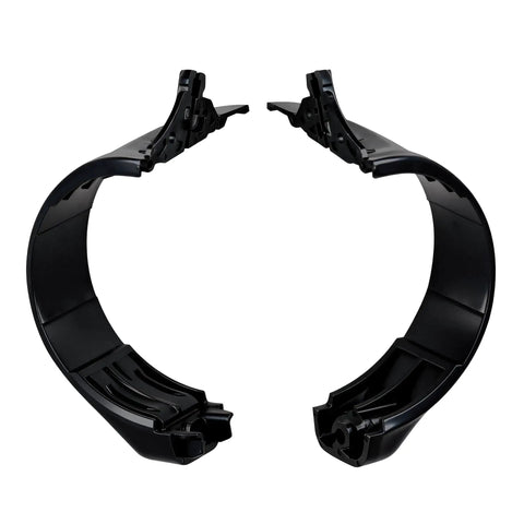Top Tier Replacement Handle Clamp Support For Stihl Backpack Leaf Blowers Br450 Br700 Br800x 4282-790-0700, black plastic brackets.